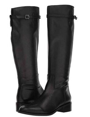 NWOB FRANCO SARTO Barbara Tall Leather Riding Boot Size 6.5M